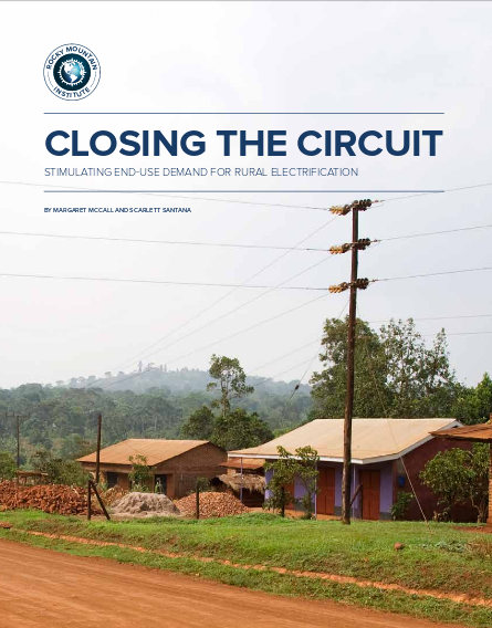 Closing the Circuit, Stimulating End-Use Demand for Rural Electrification