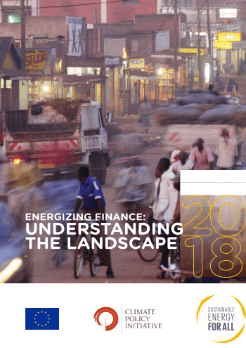 Energizing Finance: Understanding the Landscape 2018