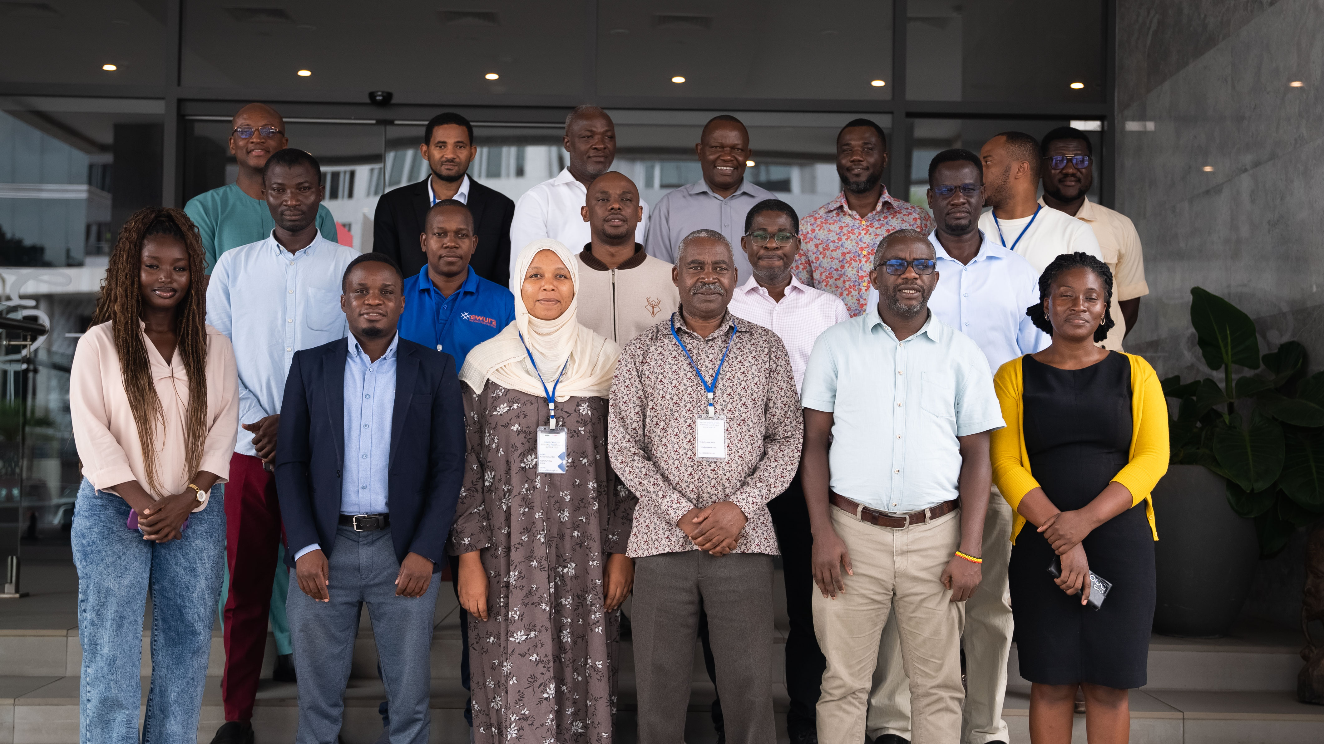 Participants of the DBMS training in Accra