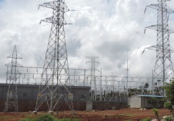 Transmission lines from the Kaleta Hydropower Dam situated on the Konkoure River, approximately 120km from Guinea’s capital Conakry.