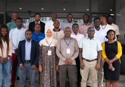 Participants of the DBMS training in Accra