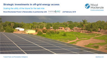 Off-grid energy access is maturing as a sector.