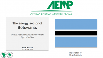 Botswana AEMP presentation