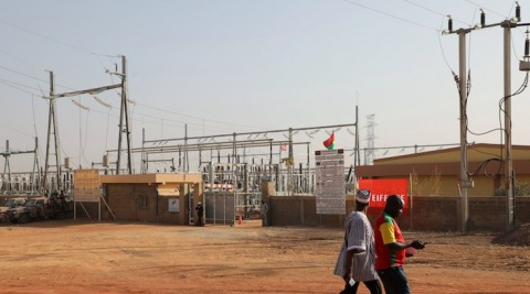 solar energy plant in Burkina Faso